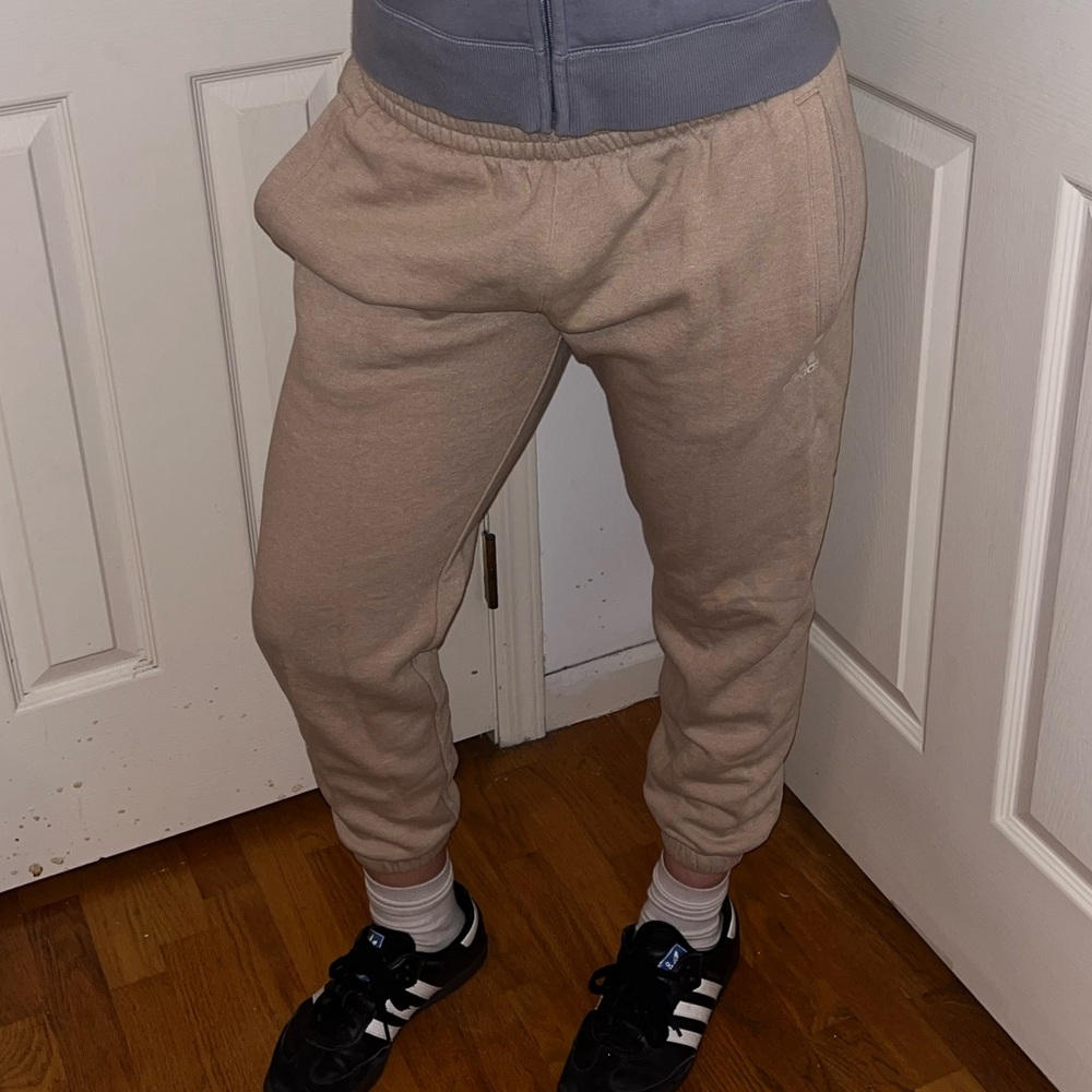 thrifted adidas joggers!!